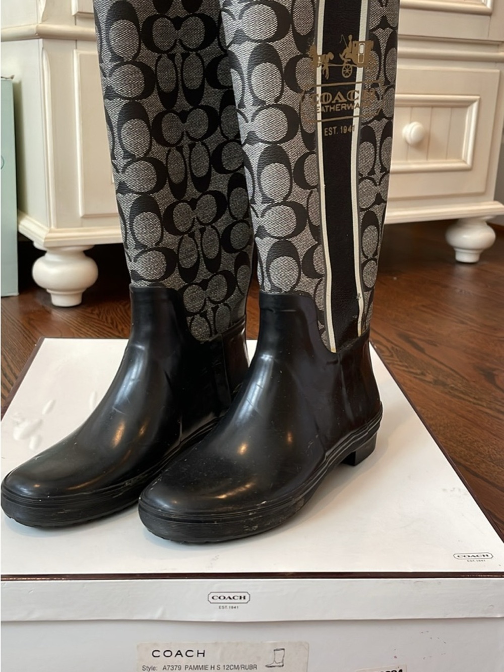 Coach Rain Boots